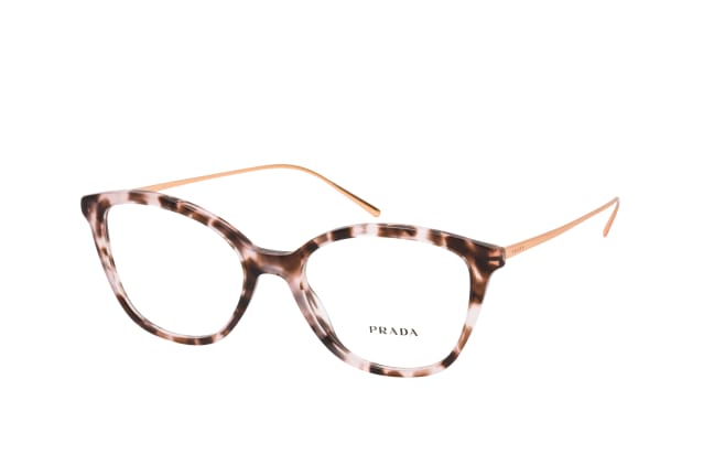 Prada PR 11VV ROJ1, including lenses, BUTTERFLY Glasses, FEMALE