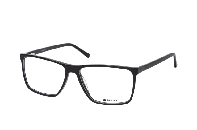 Mister Spex Collection Larry XL 1211 001, including lenses, RECTANGLE Glasses, MALE