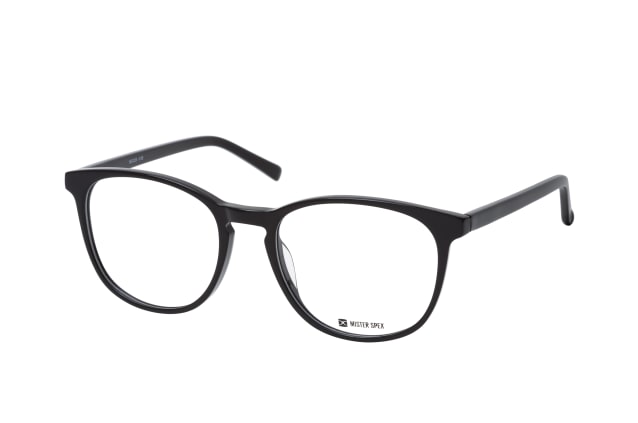 Mister Spex Collection Leigh XL 1212 001, including lenses, ROUND Glasses, MALE