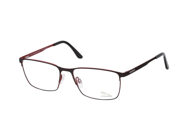 Jaguar 33097 6100, including lenses, RECTANGLE Glasses, MALE