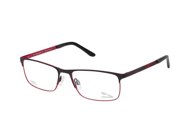 Jaguar 33597 6100, including lenses, RECTANGLE Glasses, MALE