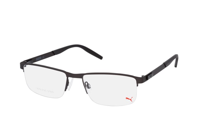Puma PU 0255O 001, including lenses, RECTANGLE Glasses, MALE