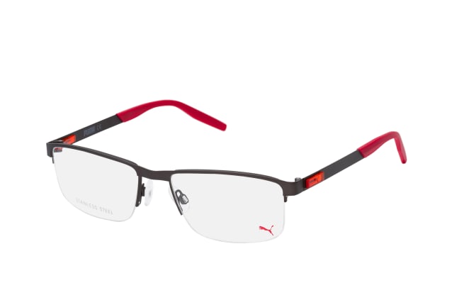 Puma PU 0255O 004, including lenses, RECTANGLE Glasses, MALE