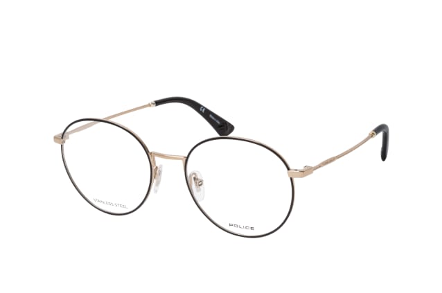 Police HIGHWAY 7 VPL 665 02A8, including lenses, ROUND Glasses, MALE