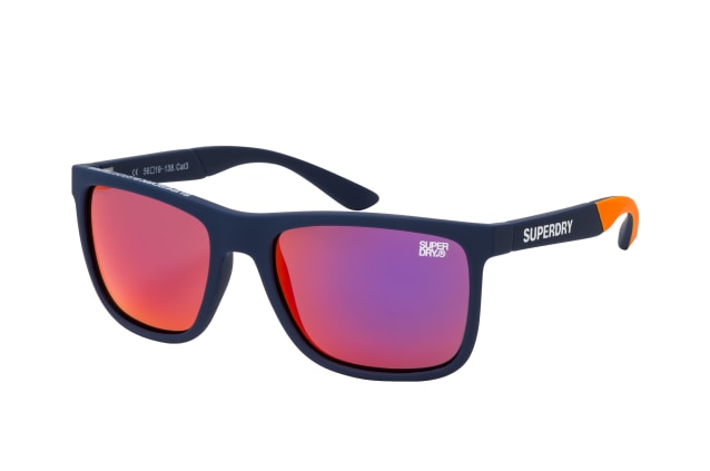 superdry runnerx 105p, square sunglasses, male, polarised