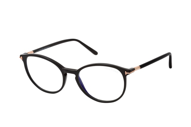 Tom Ford FT 5617-B 001, including lenses, ROUND Glasses, FEMALE