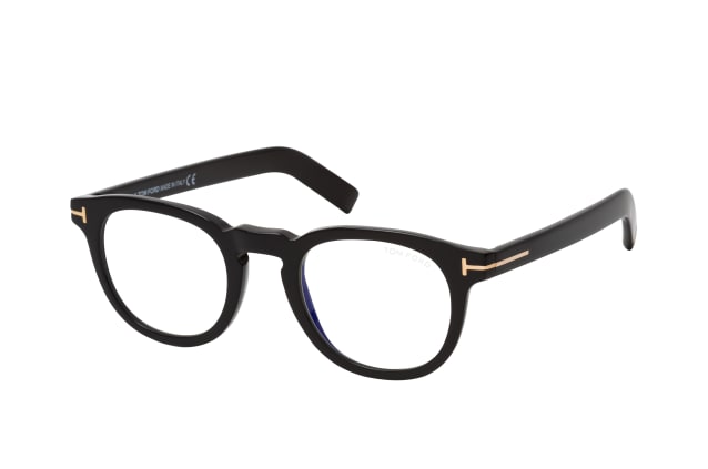 Tom Ford FT 5629-B 001 S, including lenses, ROUND Glasses, MALE