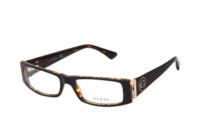 Guess GU 2749 001, including lenses, RECTANGLE Glasses, FEMALE