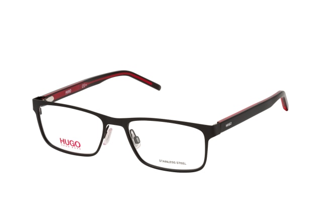 Hugo Boss HG 1005 BLX small, including lenses, RECTANGLE Glasses, MALE