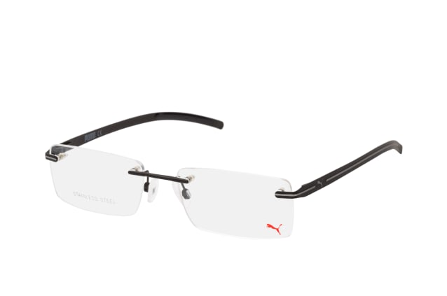 Puma PU 0022O 009, including lenses, RECTANGLE Glasses, MALE