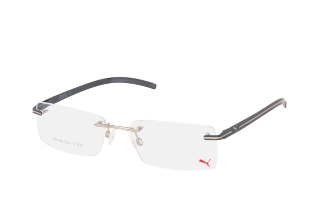 Puma PU 0022O 011, including lenses, RECTANGLE Glasses, MALE