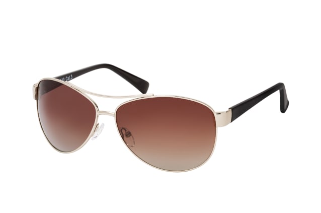 Aspect by Mister Spex Carver 2109 F22, AVIATOR Sunglasses, FEMALE, polarised
