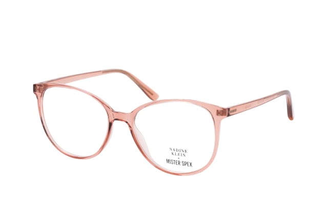 Nadine Klein x Mister Spex Cloud rose, including lenses, ROUND Glasses, FEMALE