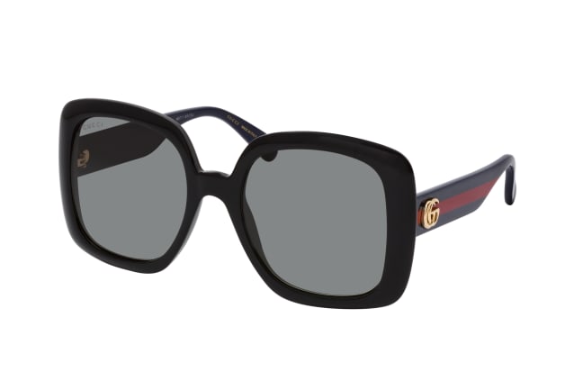 Gucci GG 0713S 001, BUTTERFLY Sunglasses, FEMALE