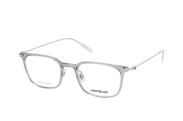 MONTBLANC MB 0100O 002, including lenses, SQUARE Glasses, MALE