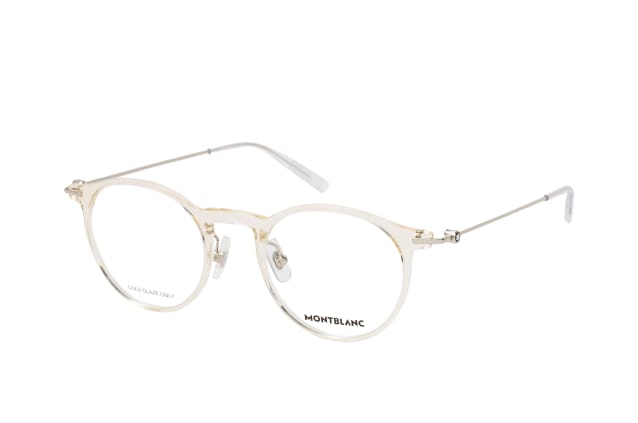 MONTBLANC MB 0099O 002, including lenses, ROUND Glasses, MALE