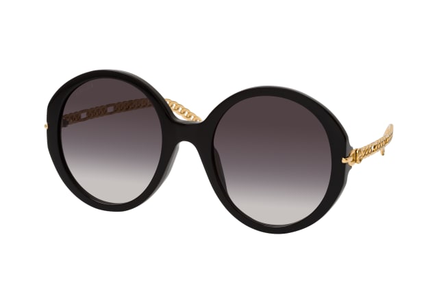 Gucci GG 0726S 001, ROUND Sunglasses, FEMALE
