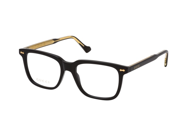 Gucci GG 0737O 001, including lenses, SQUARE Glasses, MALE
