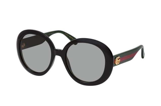 Gucci GG 0712S 001, ROUND Sunglasses, FEMALE
