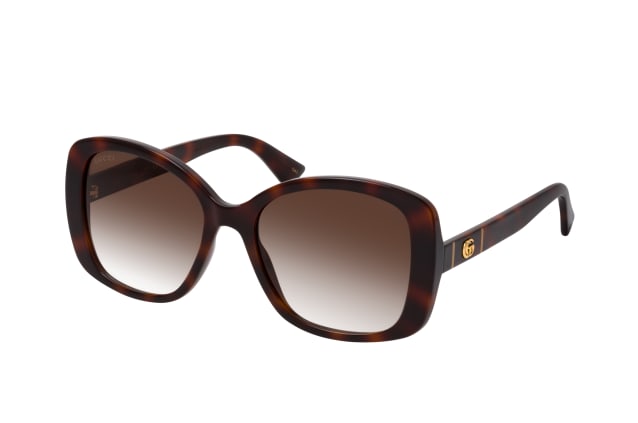 Gucci GG 0762S 002, BUTTERFLY Sunglasses, FEMALE