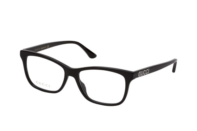 Gucci GG 0731O 001, including lenses, SQUARE Glasses, FEMALE