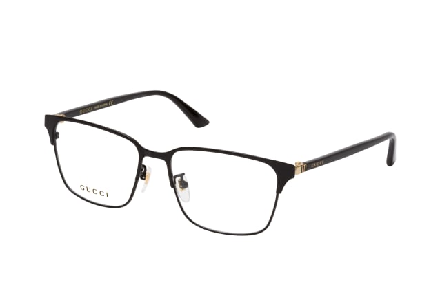 Gucci GG 0756OA 001, including lenses, SQUARE Glasses, MALE