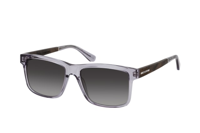 WOOD FELLAS HOHENBURG 10768 6207, SQUARE Sunglasses, MALE, available with prescription