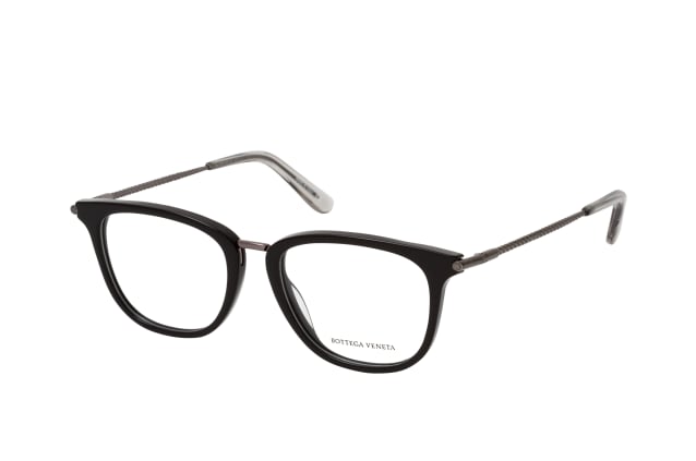 Bottega Veneta BV 0256O 001, including lenses, SQUARE Glasses, MALE