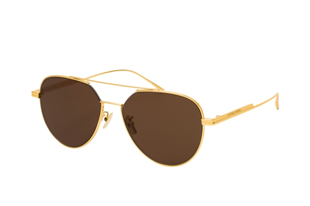 Bottega Veneta BV 1013SK 003, AVIATOR Sunglasses, UNISEX