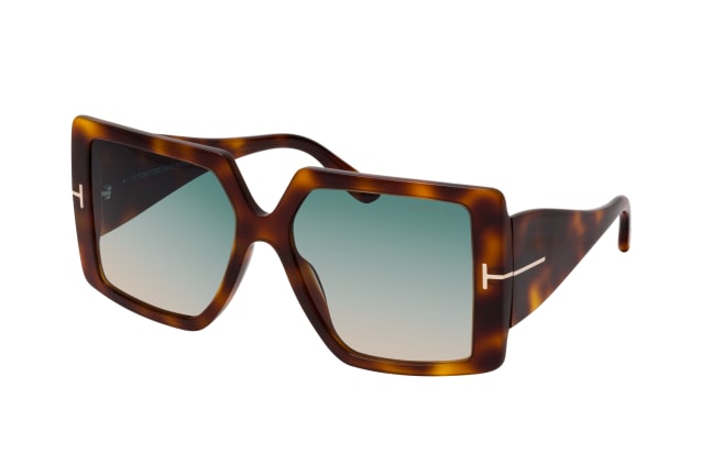 Tom Ford Quinn FT 0790 53P, SQUARE Sunglasses, FEMALE