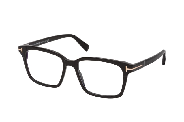 Tom Ford FT 5661-B 001, including lenses, SQUARE Glasses, MALE