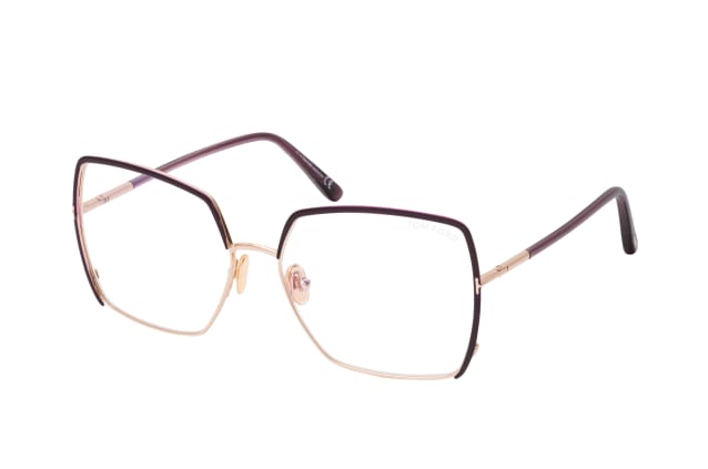 Tom Ford FT 5668-B 081, including lenses, SQUARE Glasses, FEMALE
