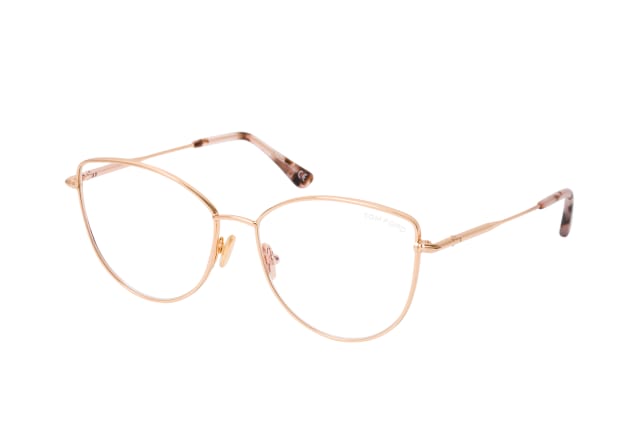 Tom Ford FT 5667-B 028, including lenses, BUTTERFLY Glasses, FEMALE