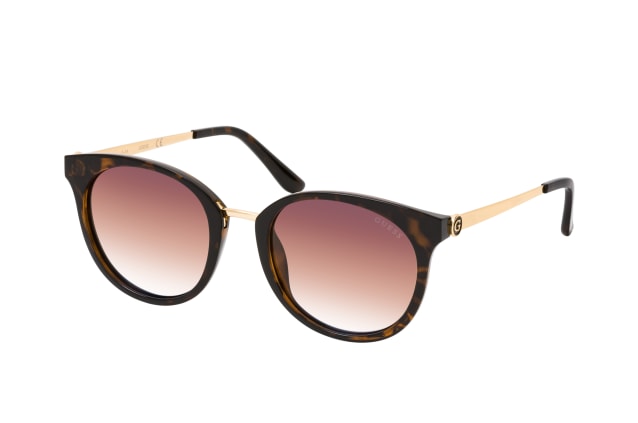 Guess GU 7688 52W, ROUND Sunglasses, FEMALE, available with prescription