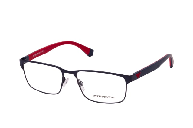 Emporio Armani EA 1105 3092, including lenses, RECTANGLE Glasses, MALE