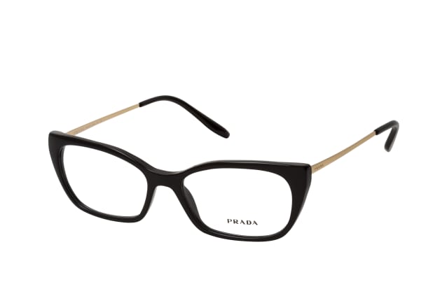 Prada PR 14XV 1AB1O1, including lenses, BUTTERFLY Glasses, FEMALE