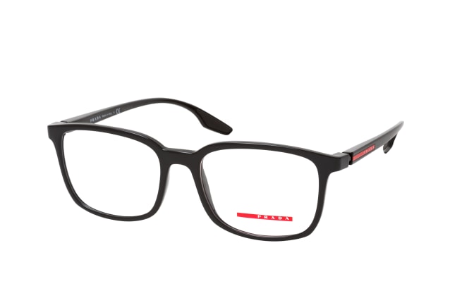 Prada Linea Rossa PS 05MV 1AB1O1, including lenses, SQUARE Glasses, MALE