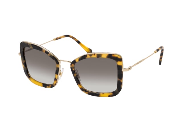 Miu Miu MU 55VS 7S00A7, SQUARE Sunglasses, FEMALE