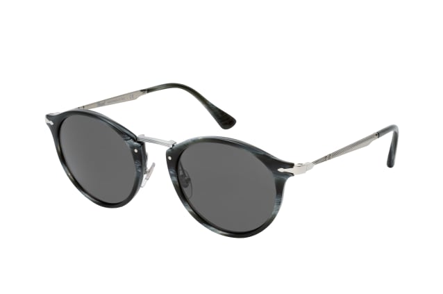 Persol PO 3166S 1114B1, ROUND Sunglasses, MALE