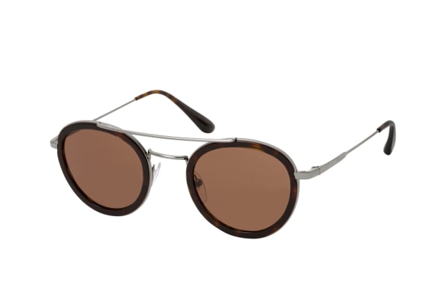 Prada PR 56XS 01A8C1, ROUND Sunglasses, MALE