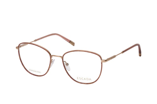 Escada VESB 73 0A39, including lenses, SQUARE Glasses, FEMALE