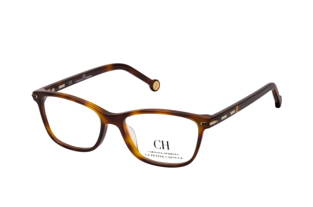 Carolina Herrera VHE 848L 0752, including lenses, SQUARE Glasses, FEMALE