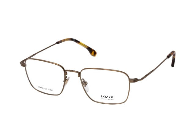 lozza padova 1 vl 2361 0srf, including lenses, square glasses, male