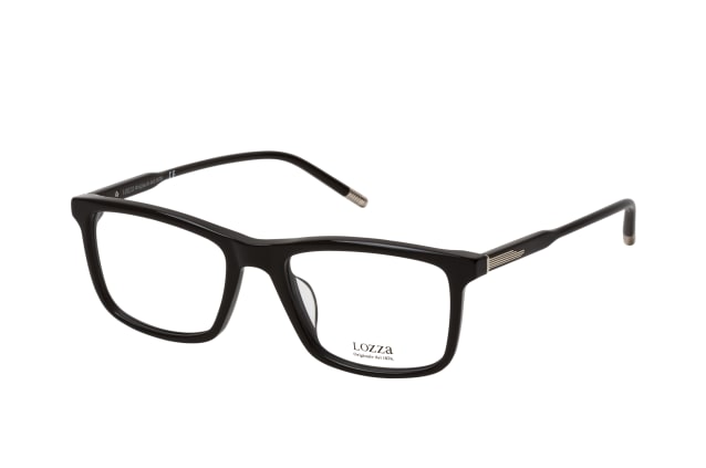 lozza biella 2 vl 4237 0700, including lenses, square glasses, male