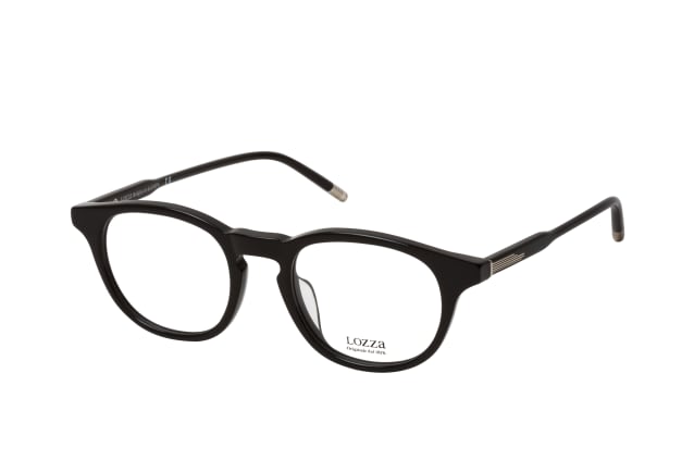 lozza biella 3 vl 4238 0700, including lenses, round glasses, male
