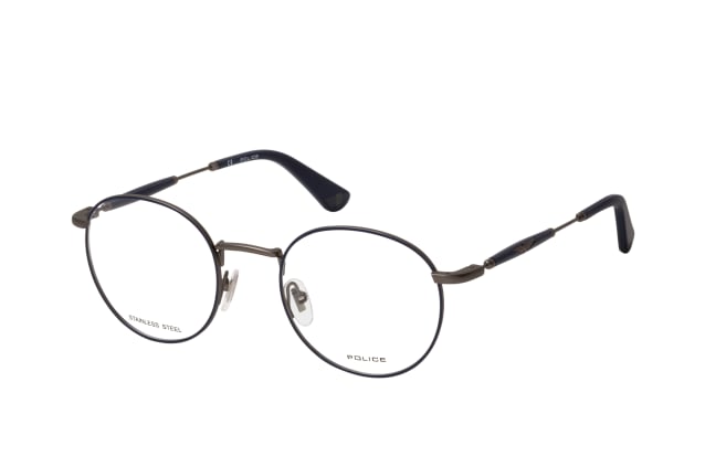 Police ORIGINS 2 VPLA 52 0SNF, including lenses, ROUND Glasses, MALE