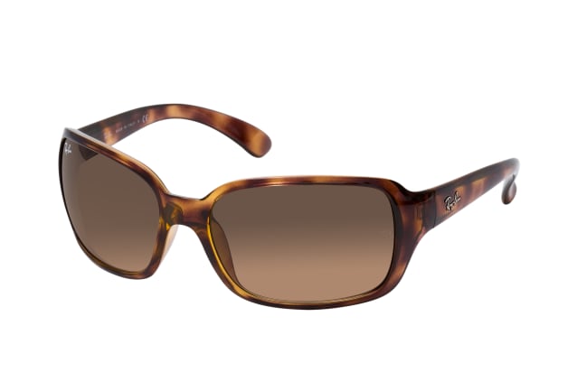 Ray-Ban RB 4068 642/43, RECTANGLE Sunglasses, FEMALE