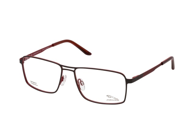 Jaguar 33606 1007, including lenses, RECTANGLE Glasses, MALE