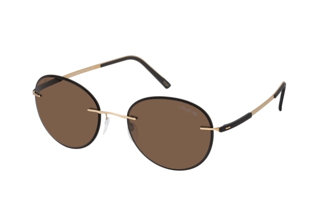 Silhouette Accent Shades 8720 9130, ROUND Sunglasses, UNISEX