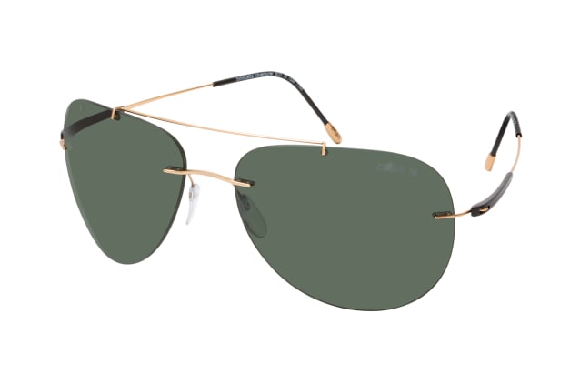 Silhouette Adventurer 8721 7530, AVIATOR Sunglasses, UNISEX, polarised